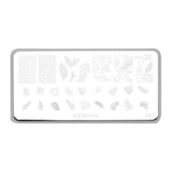 STAMPING - Stencil per nail art 15